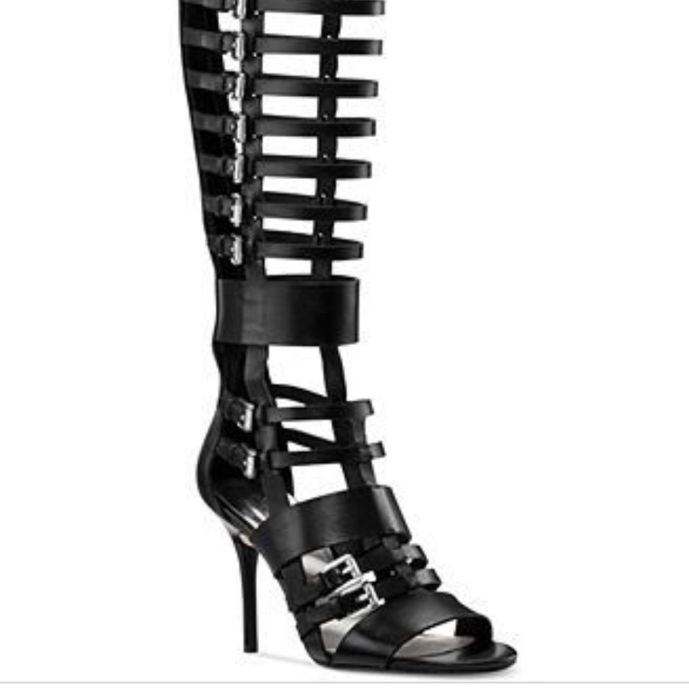 NIB. Michael Kors Wesley black boot.  Size: 11